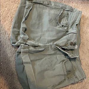 Green so shorts from kohl’s